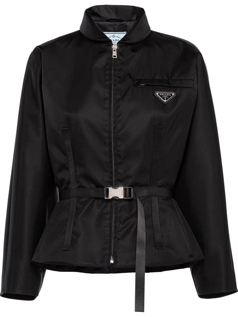 prada jeans jacke damen|designer prada jacket.